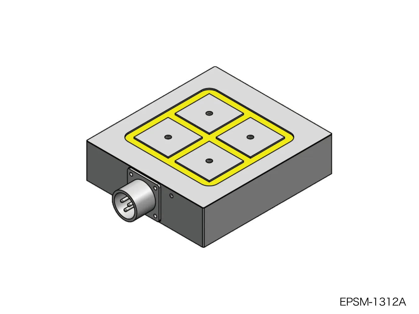 ロボットアーム用永電磁チャック(580kg)