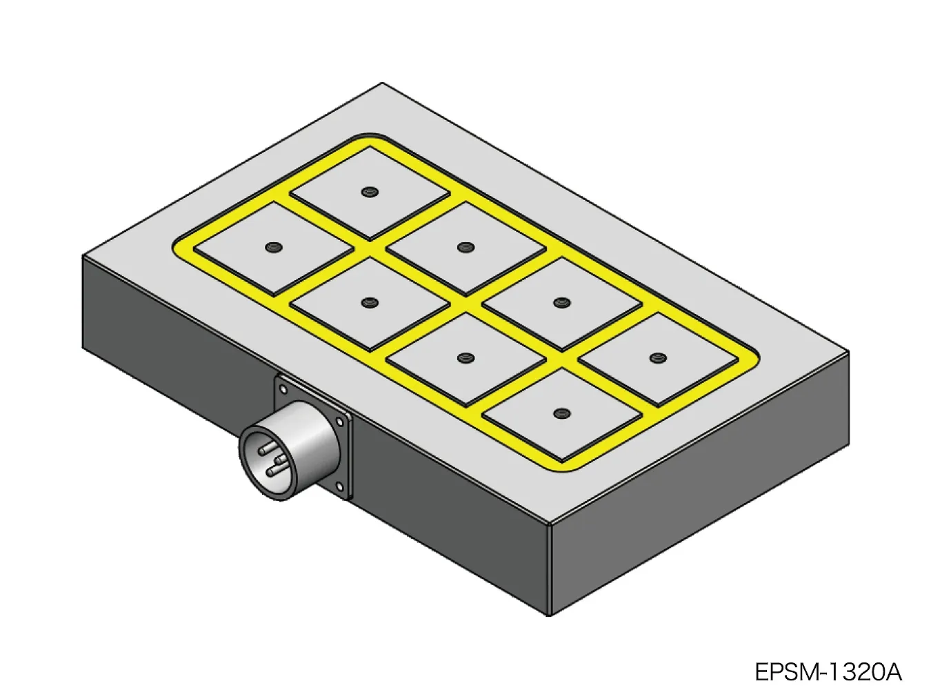 ロボットアーム用永電磁チャック(1160kg)